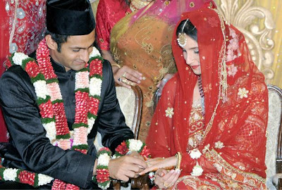 Wedding Vows on Michaels  Sania Mirza Wedding