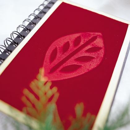 Craft: Velvet Journal