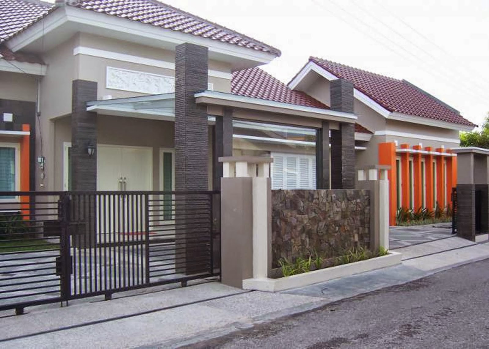 61 Desain Fasad  Rumah  Minimalis  1  Lantai  Desain Rumah  