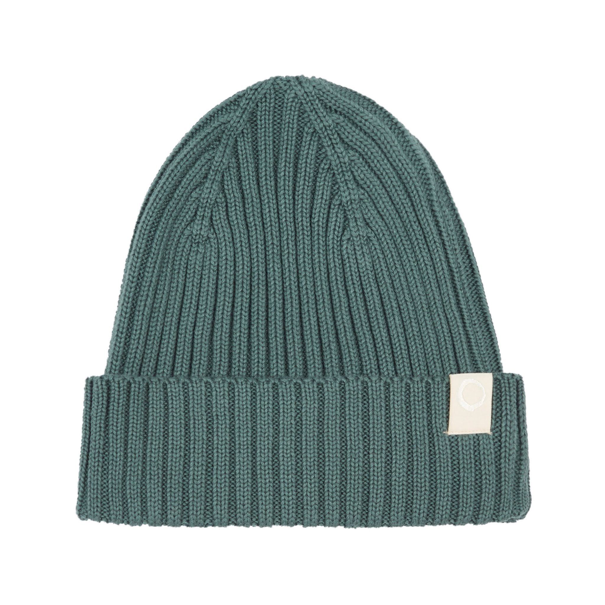 Kids Teal Organic Cotton Beanie from I Dig Denim