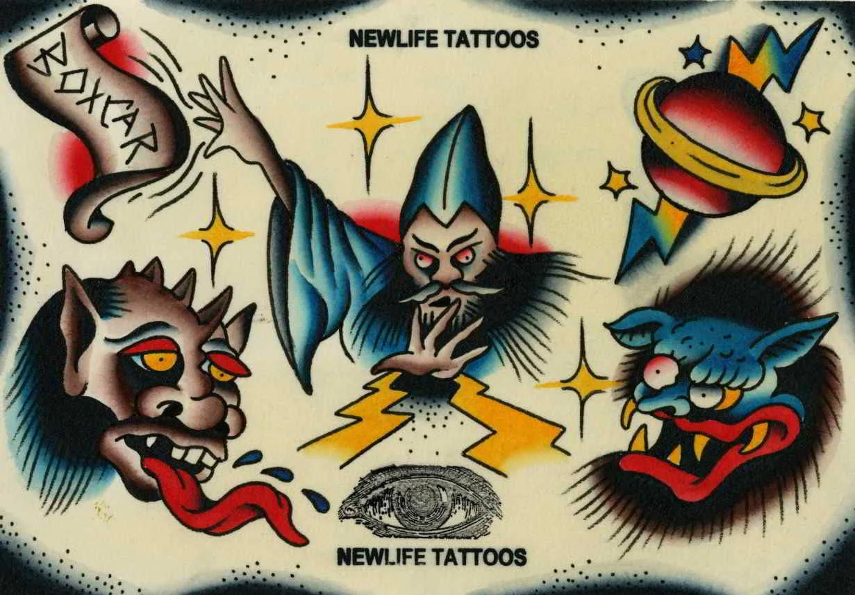 tatuajes de estilo tradicional americano