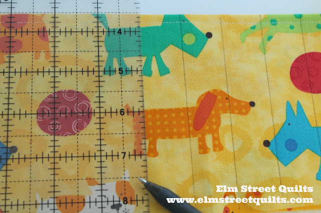 Elm Street Quilts Pencil Roll Tutorial