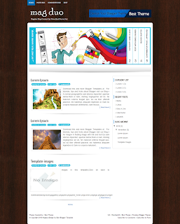 magduo blogger template