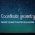 NCERT Solutions for Class 9 Maths Chapter 3 – Coordinate Geometry