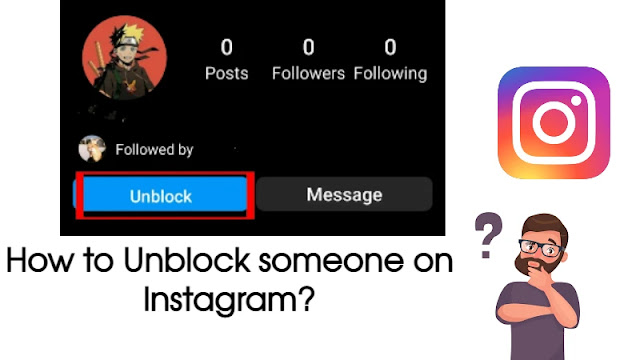 How to unblock someone on Instagram?