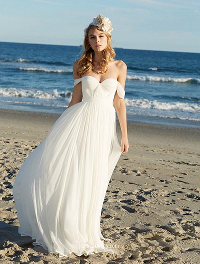 Vestidos de noiva para casamento na praia Casar 