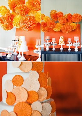Orange Wedding Decor For Every Season
