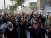 Hundreds of Gazans march in rare anti-Hamas protest