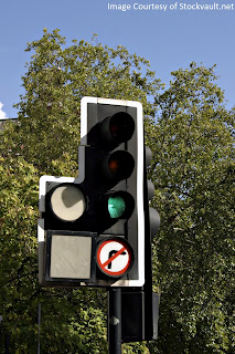 traffic light through the eyes of a child