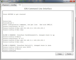 setting router statis