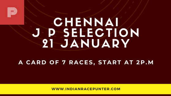 Chennai Jackpot Selections 21 January