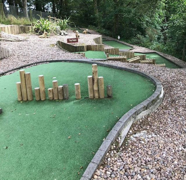 Safari Adventure Golf at Woodlands Family Theme Park in Totnes, South Devon. Photo by Matt Dodd, August 2021