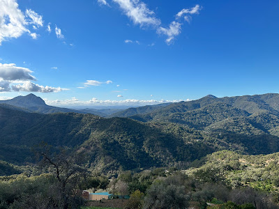 View from Genalguacil over the mountains