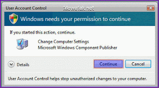 Disable UAC user account control