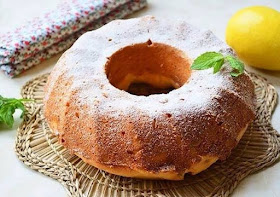 Простой пирог с лимоном