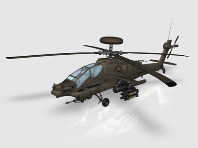 3D Models - CRAFT ANIMATIONS AH-64 APACHE