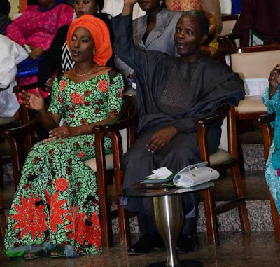 Mr and Mrs Osinbajo