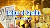 LETTER OF CREDITS / LC EXAMPLES / LC SWIFT ADVISES