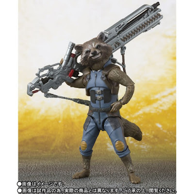 S.H.Figuarts Rocket Racoon de "Avengers: Infinity War" - Tamashii Nations