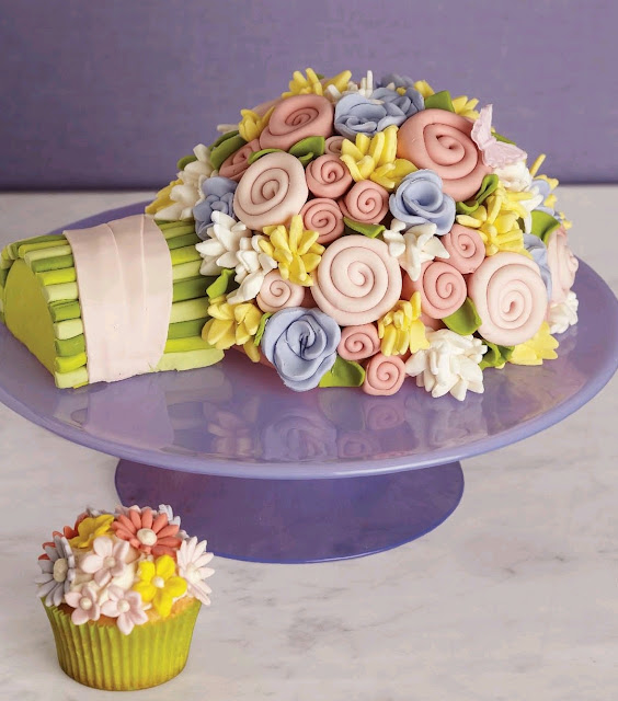 Flower Bouquet Cake