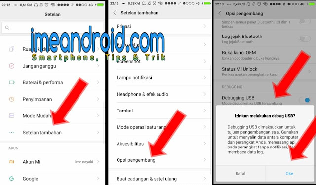 Cara gampang aktifkan USB Debugging pada semua HP android Update, Cara aktifkan USB debug Pada Semua tipe HP
