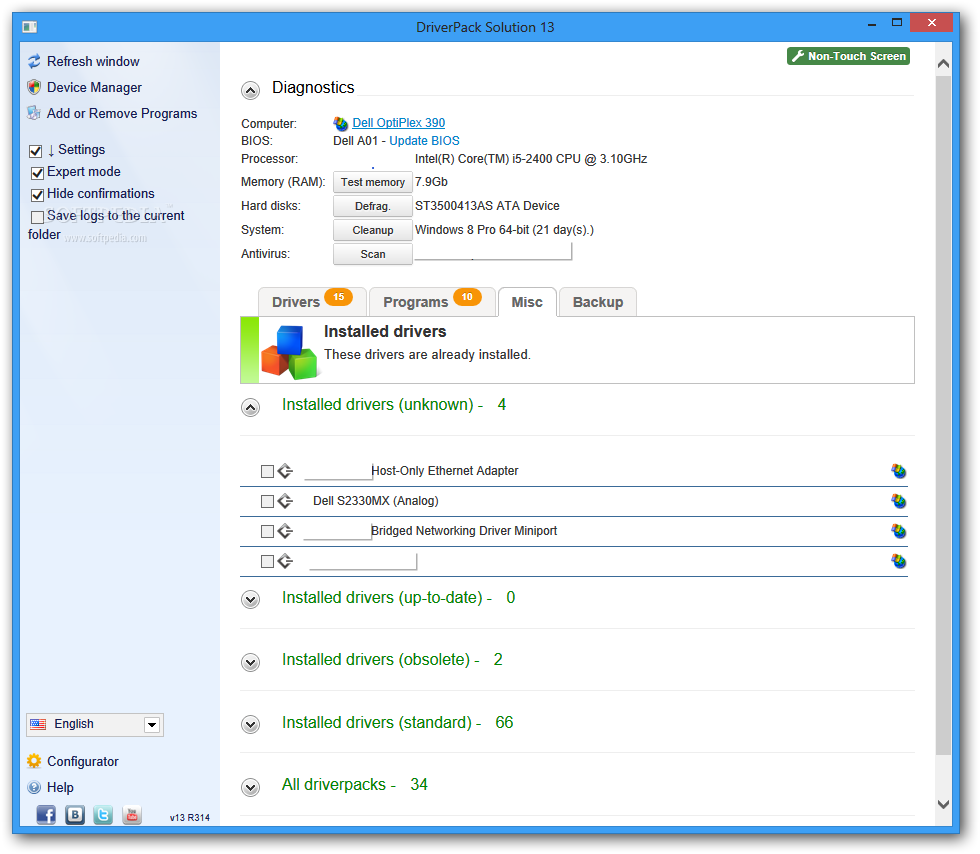 driverpack solution old version download