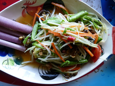 Papaya Salat - Som Tam - ส้มตำ
