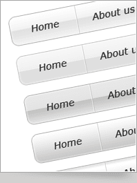 Grayish Rounded Navigations with XHTML/CSS