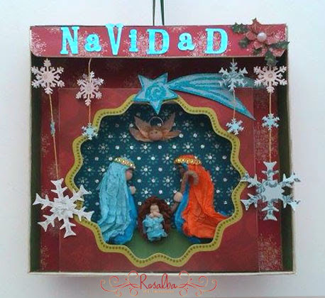 VCI Scrap y Papel: Creando para Navidad: Nacimiento en 