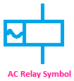 Symbol of AC Relay