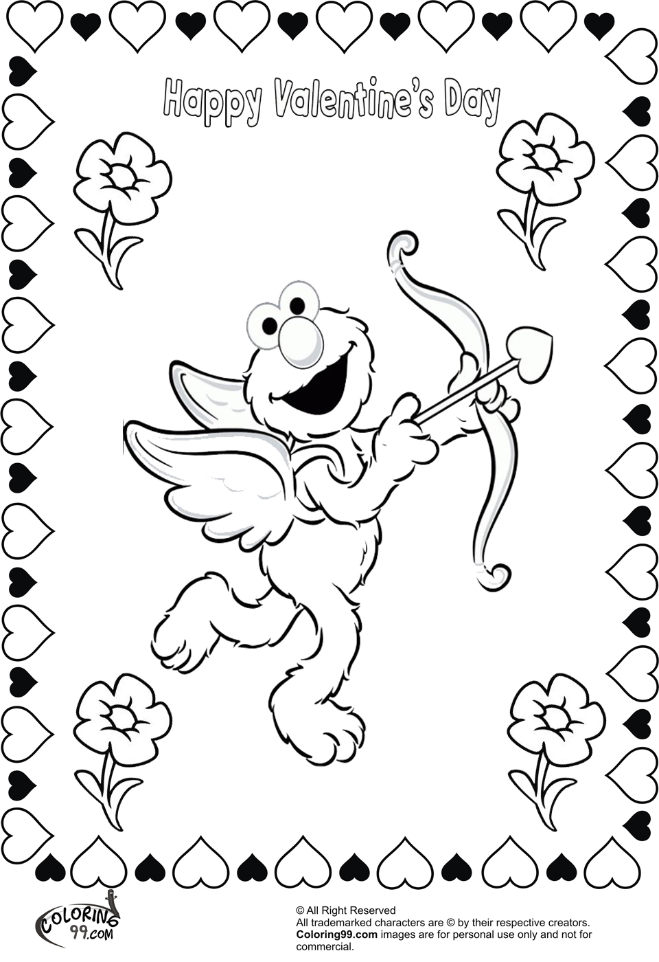 Valentines Day Coloring Sheets 5