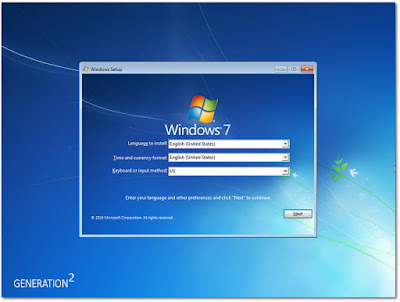 Tampilan Windows 7