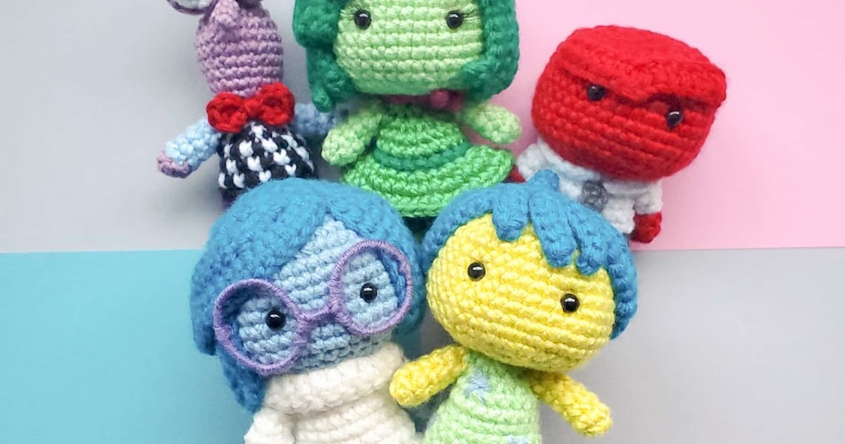 FREE Pixar's Inside Out Amigurumi Crochet Patterns