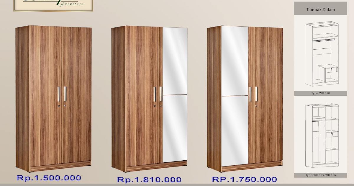 Furniture Rumah Online LEMARI  PAKAIAN 