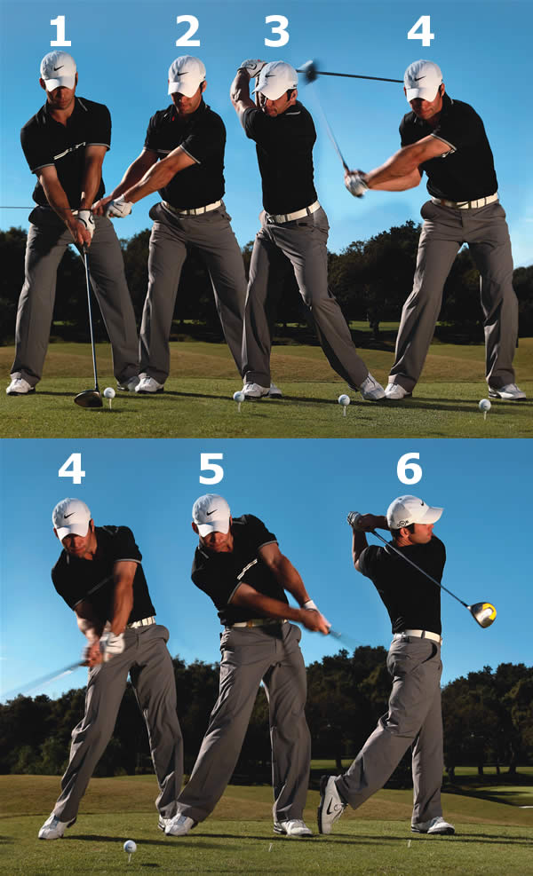 Golf tips and instruction - Find your natural backswing with Rick