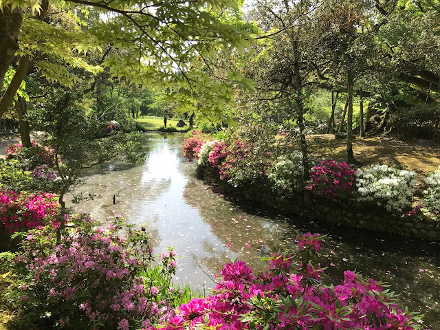 萬葉植物園, 浮舞台