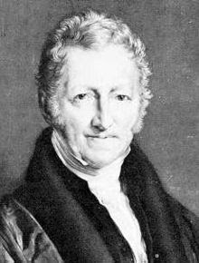 l'economista e demografo thomas robert malthus