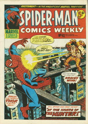 Spider-Man Comics Weekly #41, Kraven the Hunter