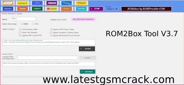 ROM2Box Tool V3.7 Latest Version  Working and Tested 2024