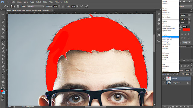 Cara Mengubah Warna Rambut Di Photoshop