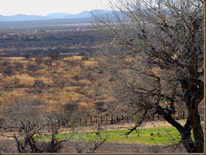Slaughter Ranch Mexican fence