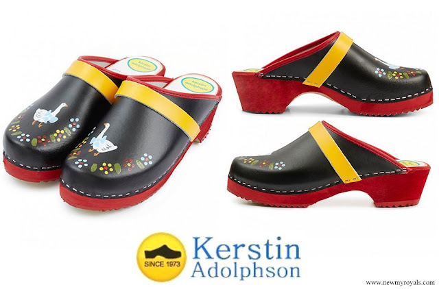 Princess Madeleine wore Kerstin Adolphson Skane Clogs