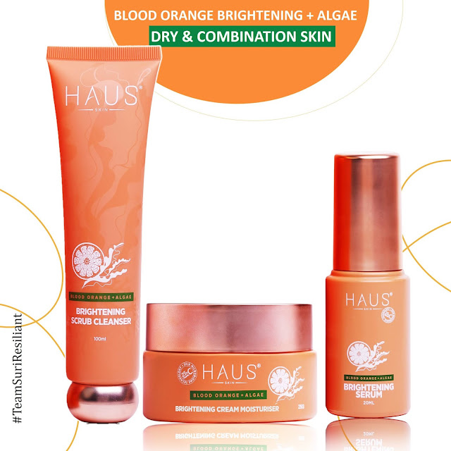 HAUS SKIN SET DRY & COMBINATION SKIN BLOOD ORANGE ALGAE BRIGHTENING KLIK PADA GAMBAR UNTUK TEMPAHAN