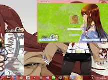 [Theme Win 7] Steins;Gate - Makise Kurisu by Eldiaz7