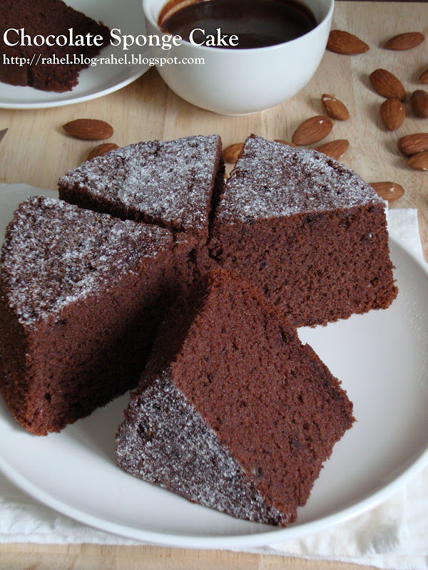 Rahel Blogspot: Kek Span Coklat