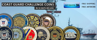 Custom coast Guard challenge coins