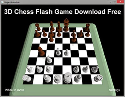 3D Chess Flash Game