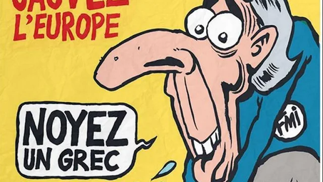 Charlie Hebdo: Σώστε την Ευρώπη, πνίξτε έναν Έλληνα