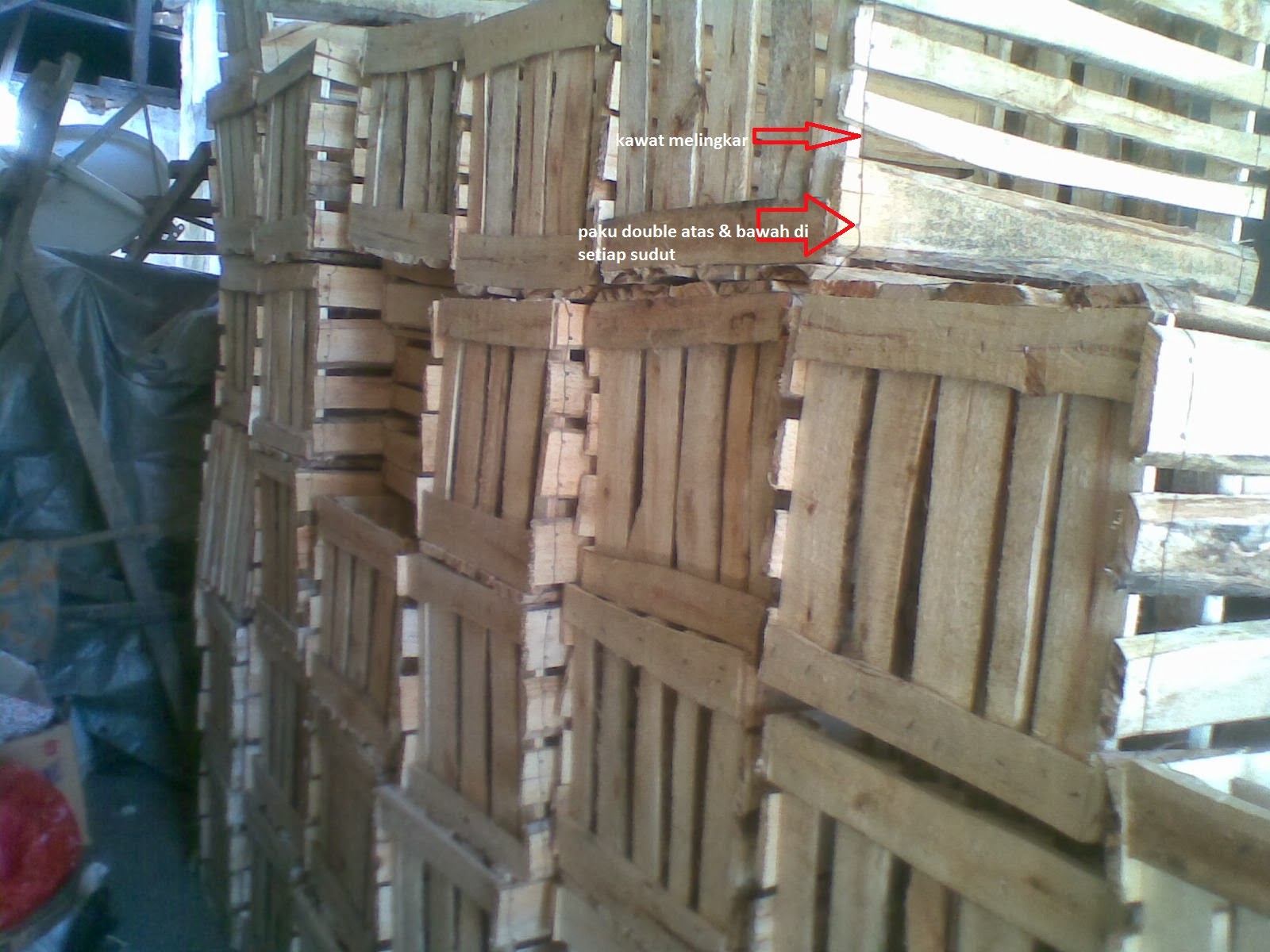 Jual Kotak  sayur bahan baku dari  kayu albasiah sengon 