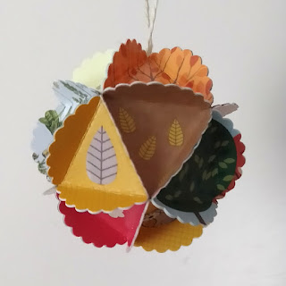 Upcycled memory bauble by Esselle Crafts